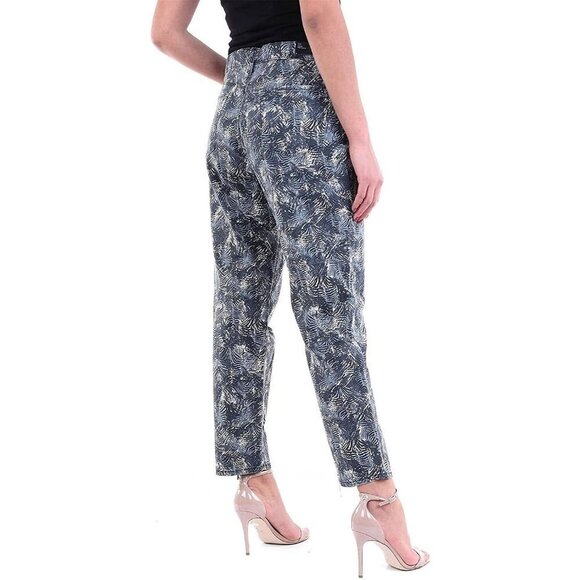 J BRAND Palm Print Cropped Ruby Jean Cape Mountain Size 29 - Picture 7 of 9